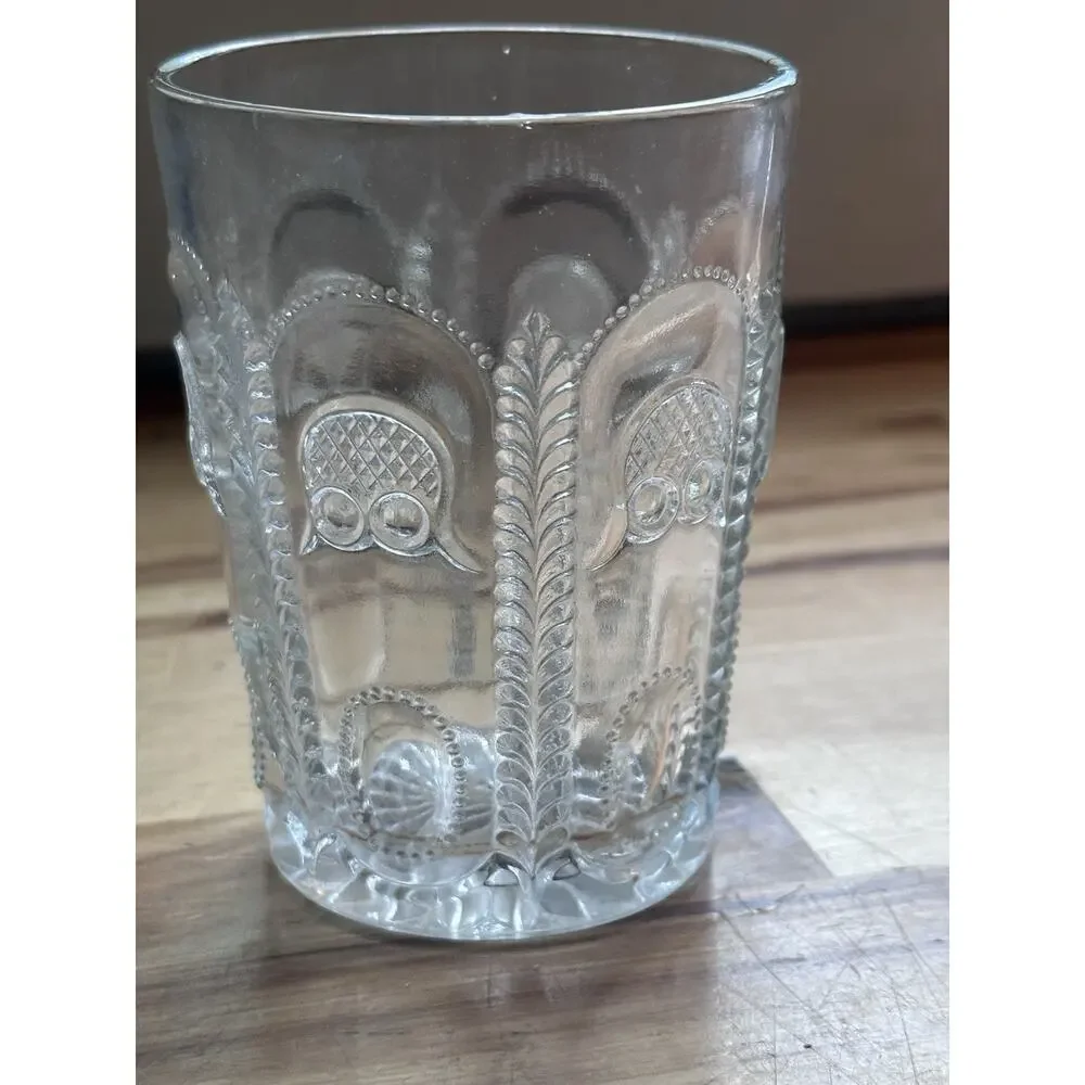 Antique EAPG Glass Lot Seneca Loop Adams Egyptian Sphinx Portland Loop Dart 8pc